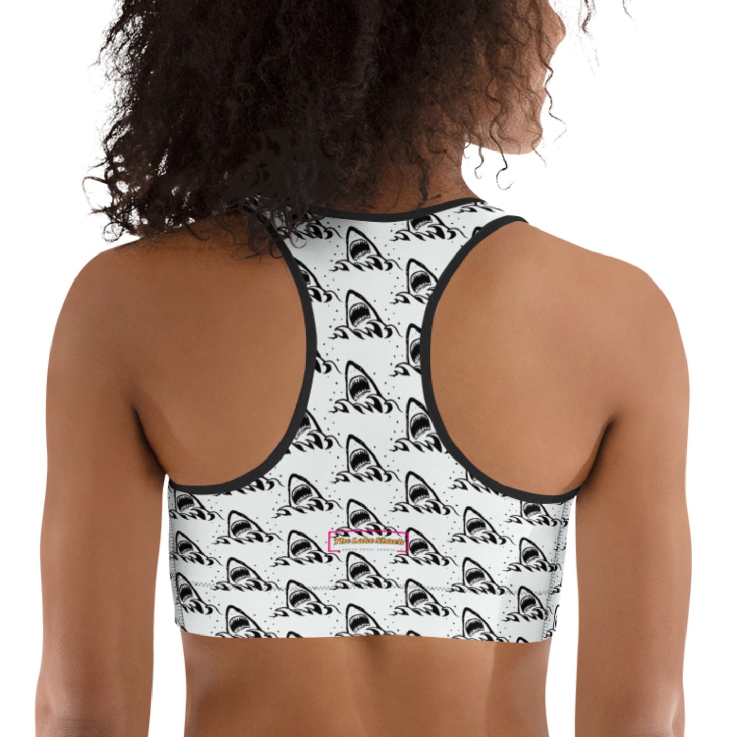 Great White Sharks: Racerback Swim Bra