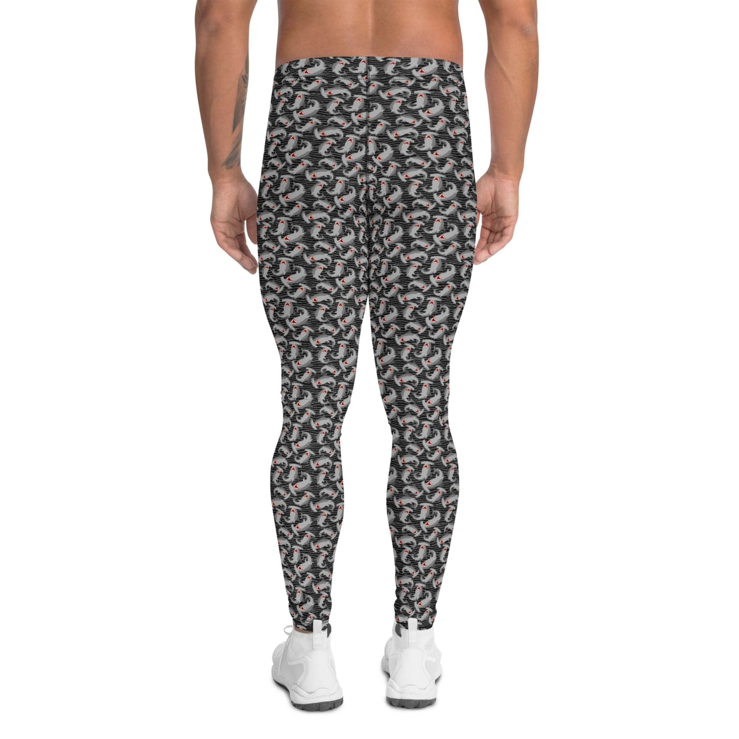 Hammerhead Sharks: Men's Scuba Pants in Dark Charcoal