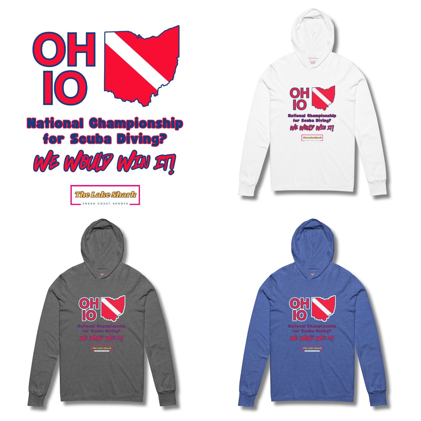 Ohio National Championship of Scuba: Hoodie Shirt