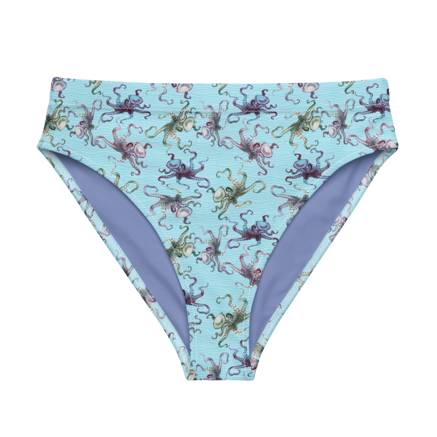 Octopus Splats: Bikini Bottom in Light Blue Chill