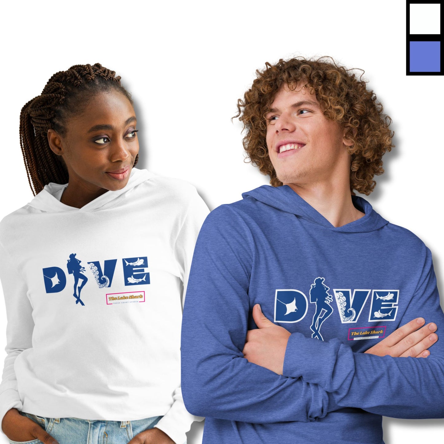 DIVE with Sharks Manta Octopus - Hoodie Shirt