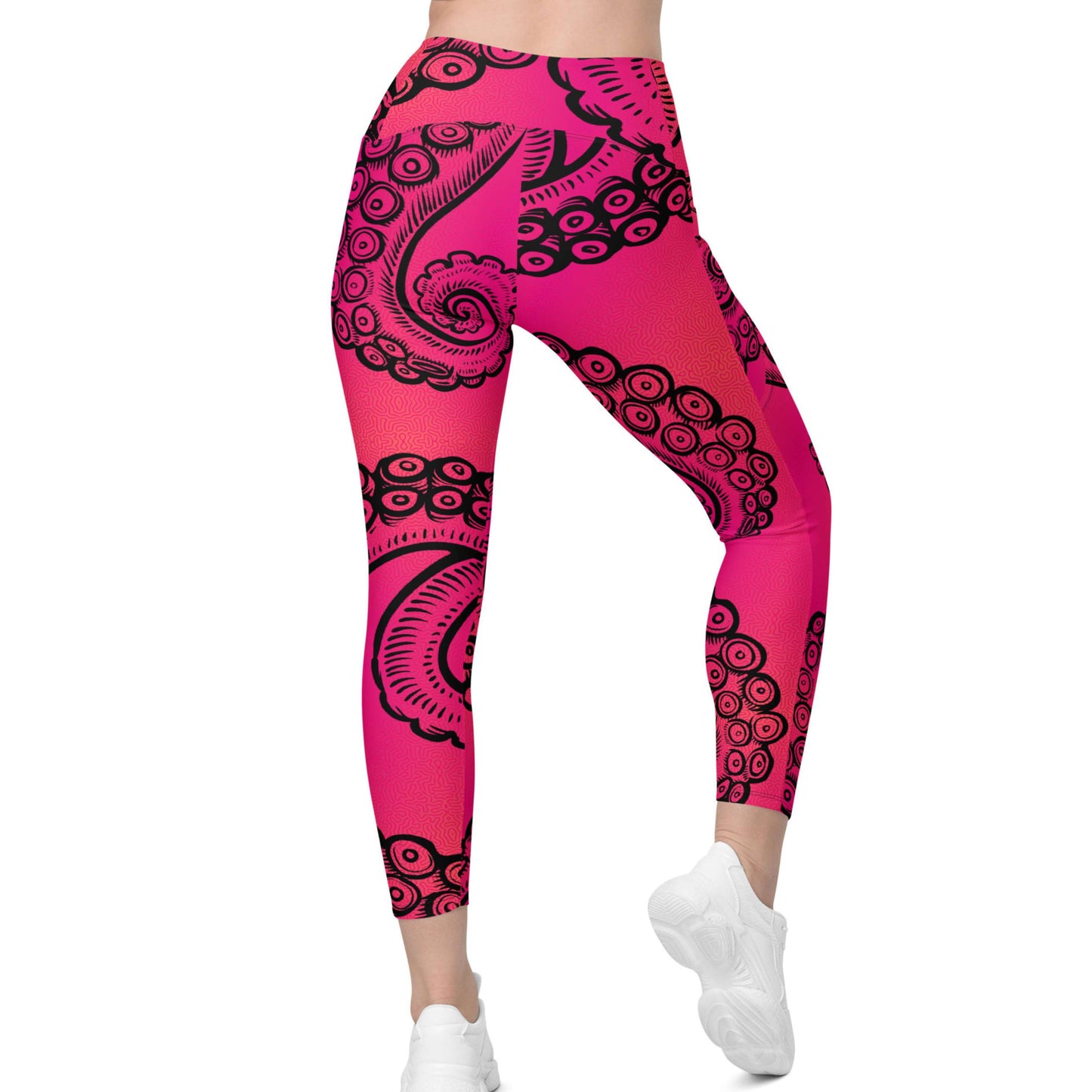 Tentacle Twist: Women's Swim & Sports Leggings
