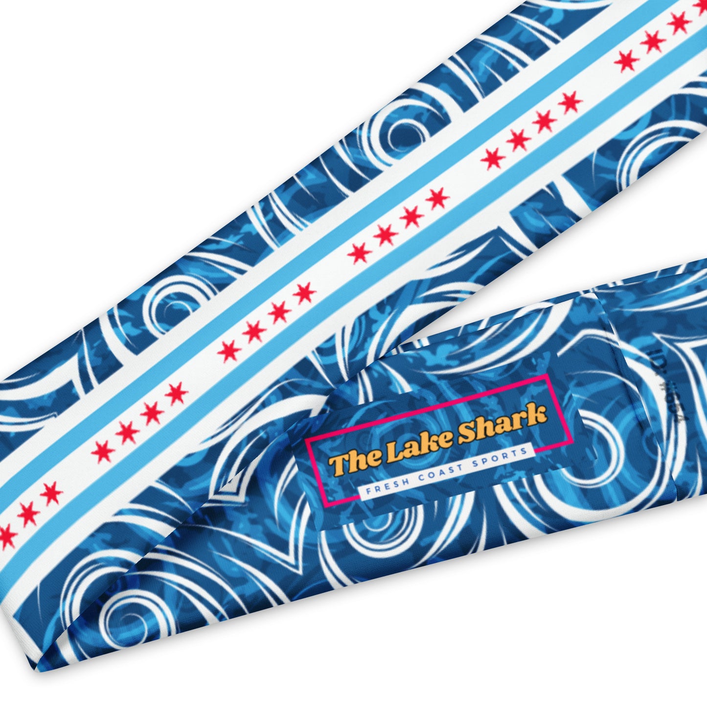 Chicago Local Blues Midwest Dive Headband for Scuba Diving Hair SUP Snorkel Sun Protection Made in the USA