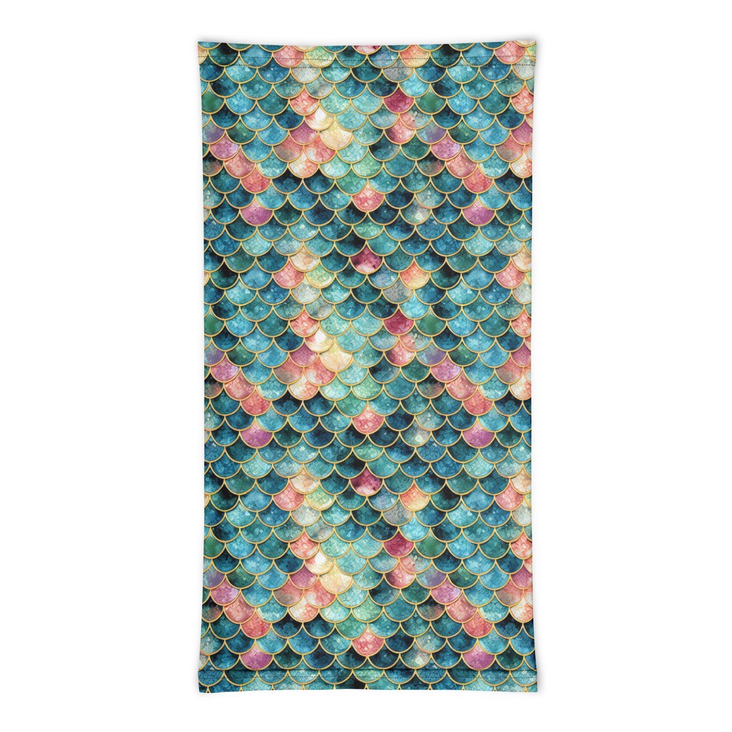 Mermaid Designer Gaiter Buff for Scuba Diving Hair Sun Protection SUP by The Lake Shark