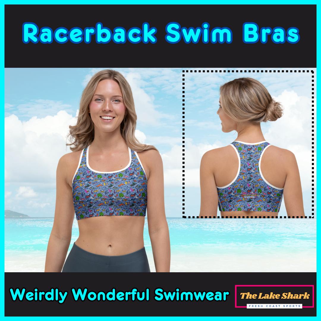 Racerback Swim Bra Tops
