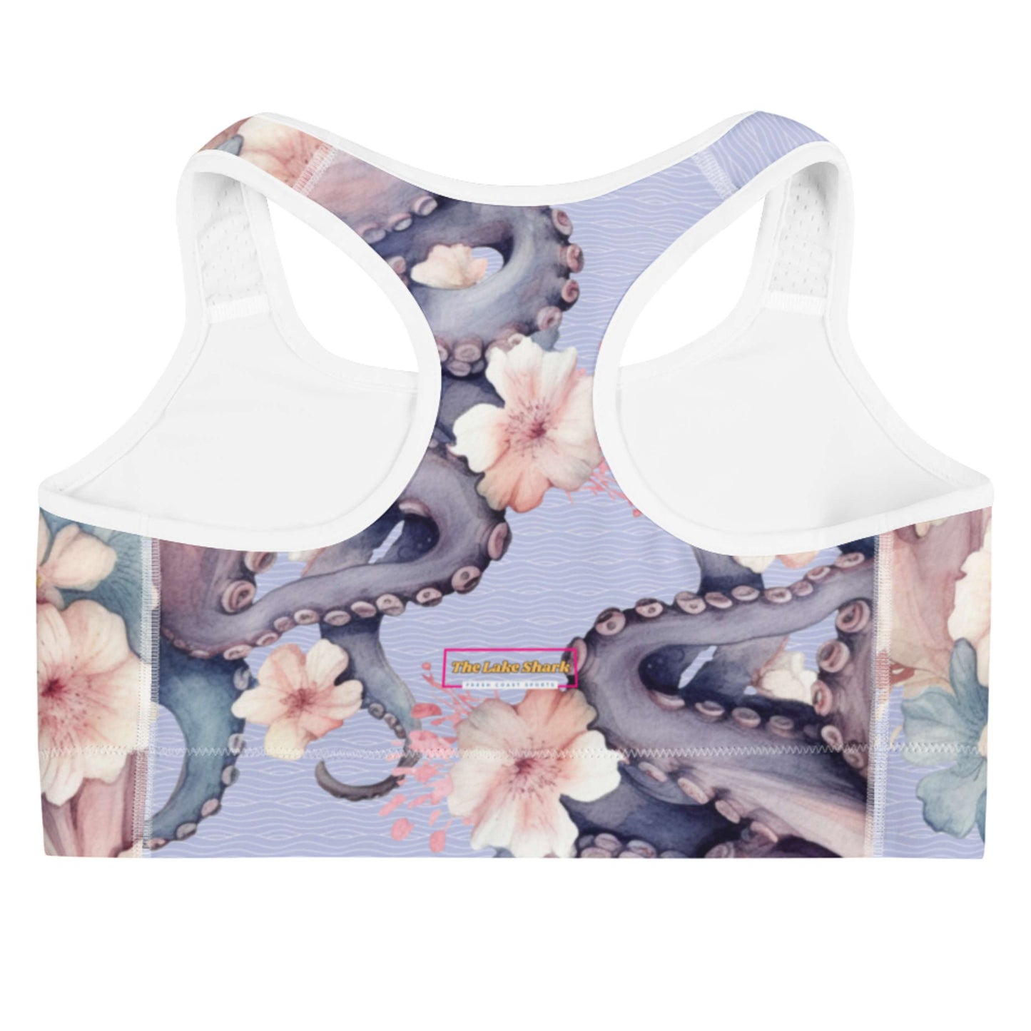 Aloha Octopus: Racerback Swim Bra