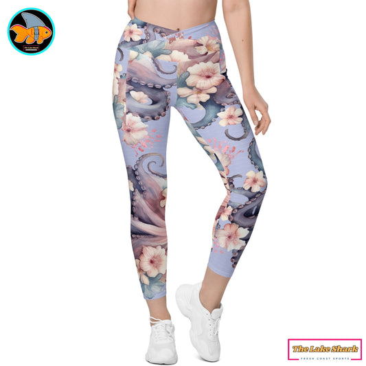 Aloha Octopus: Women's Swim & Sports Leggings