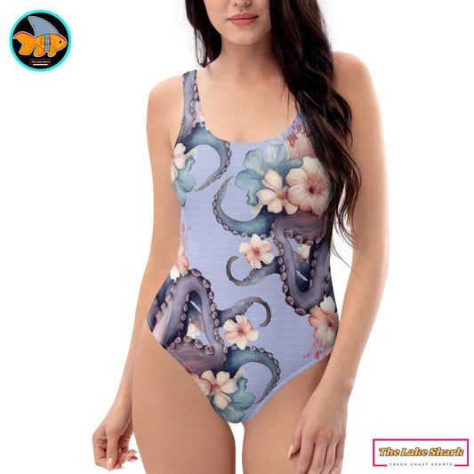 Aloha Octopus: One-Piece Swimsuit