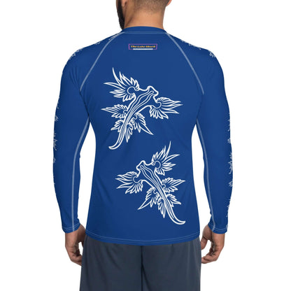 Blue Dragon Nudibranch: Men's Rash Guard Top