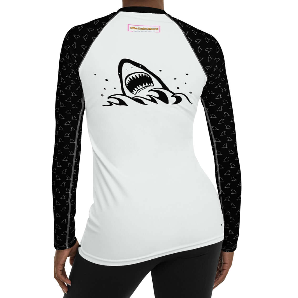 Great White Sharks: Women's Rash Guard Top