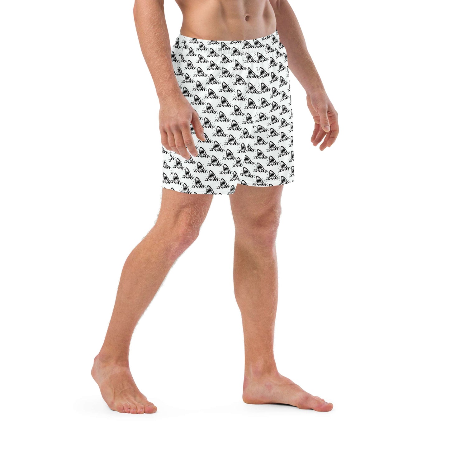 Great White Sharks: Men's Swim Trunks