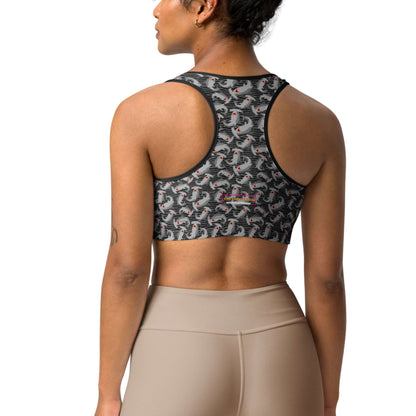 Hammerhead Sharks: Racerback Swim Bra