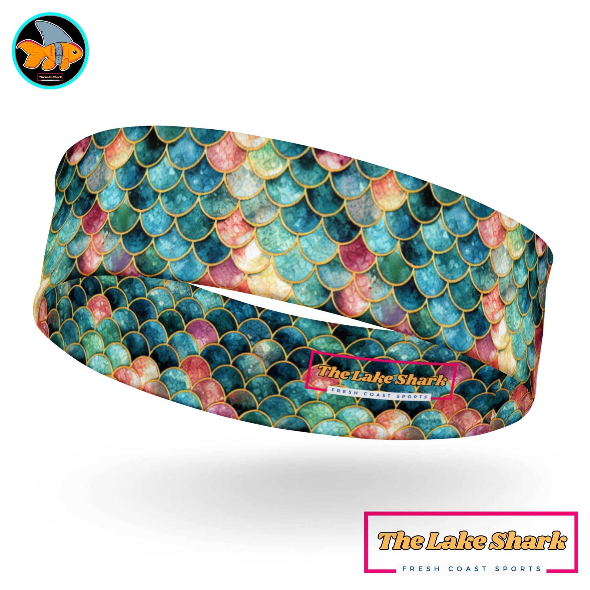 Mermaid Headband for Scuba Diving Hair SUP Snorkel Sun Protection Made in the USA