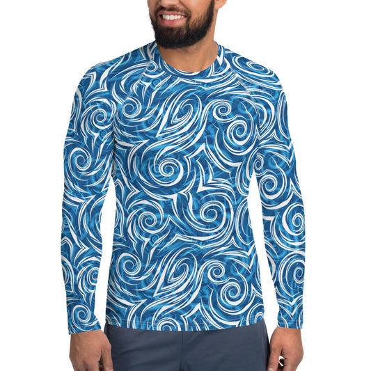 The Local Blues: Men's Rash Guard Top