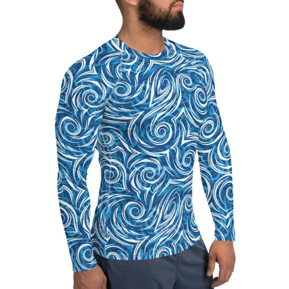 The Local Blues: Men's Rash Guard Top