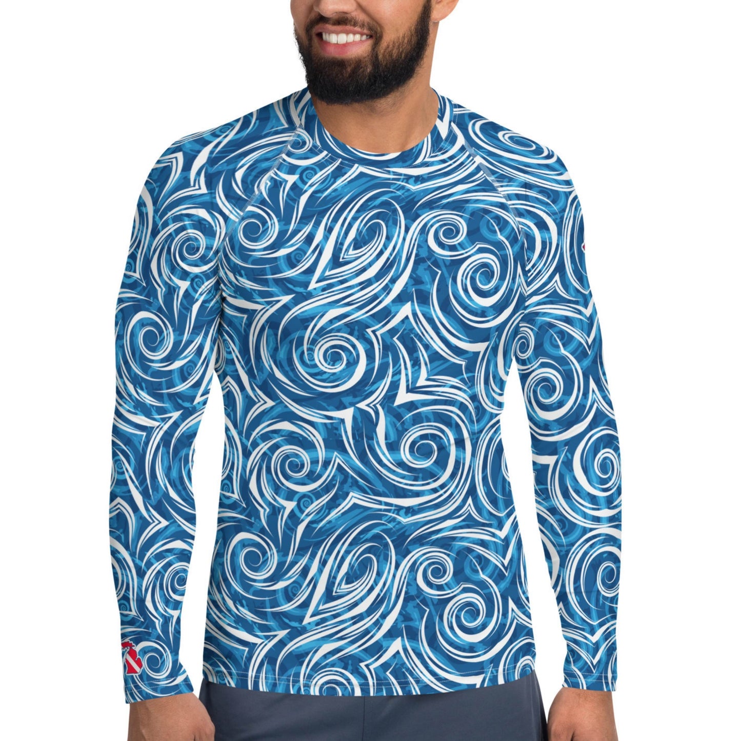 Michigan Local Blues: Men's Rash Guard Top