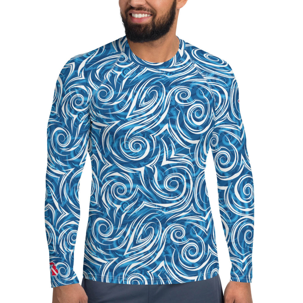 Michigan Local Blues: Men's Rash Guard Top