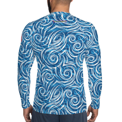 Michigan Local Blues: Men's Rash Guard Top