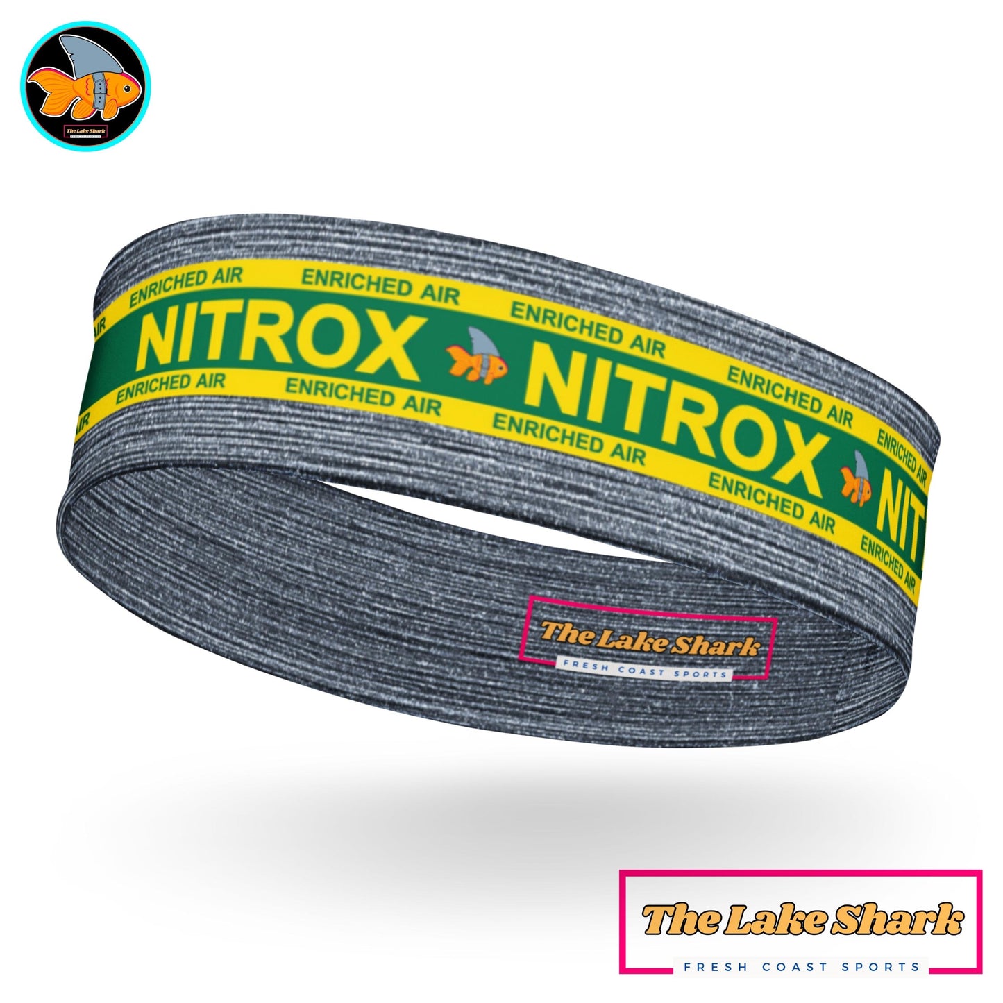 Nitrox Scuba Tank Headband for Scuba Diving Hair SUP Snorkel Sun Protection Made in the USA