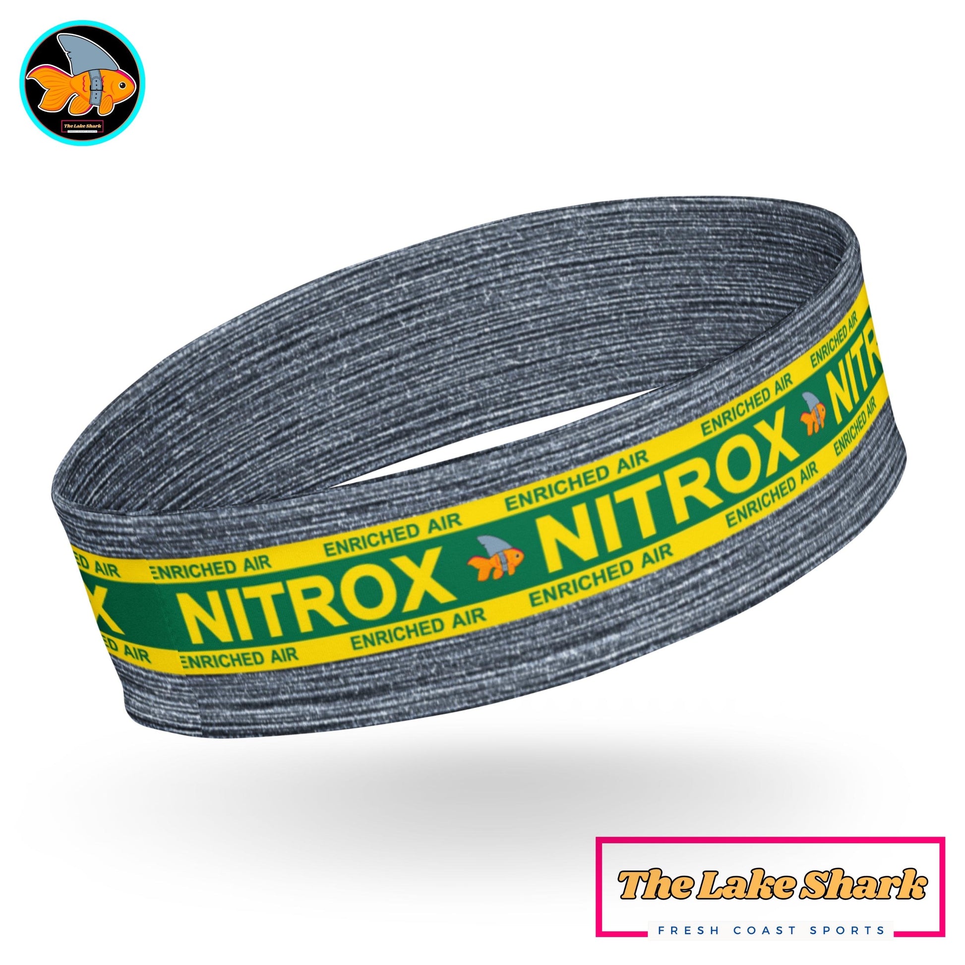 Nitrox Scuba Tank Headband for Scuba Diving Hair SUP Snorkel Sun Protection Made in the USA