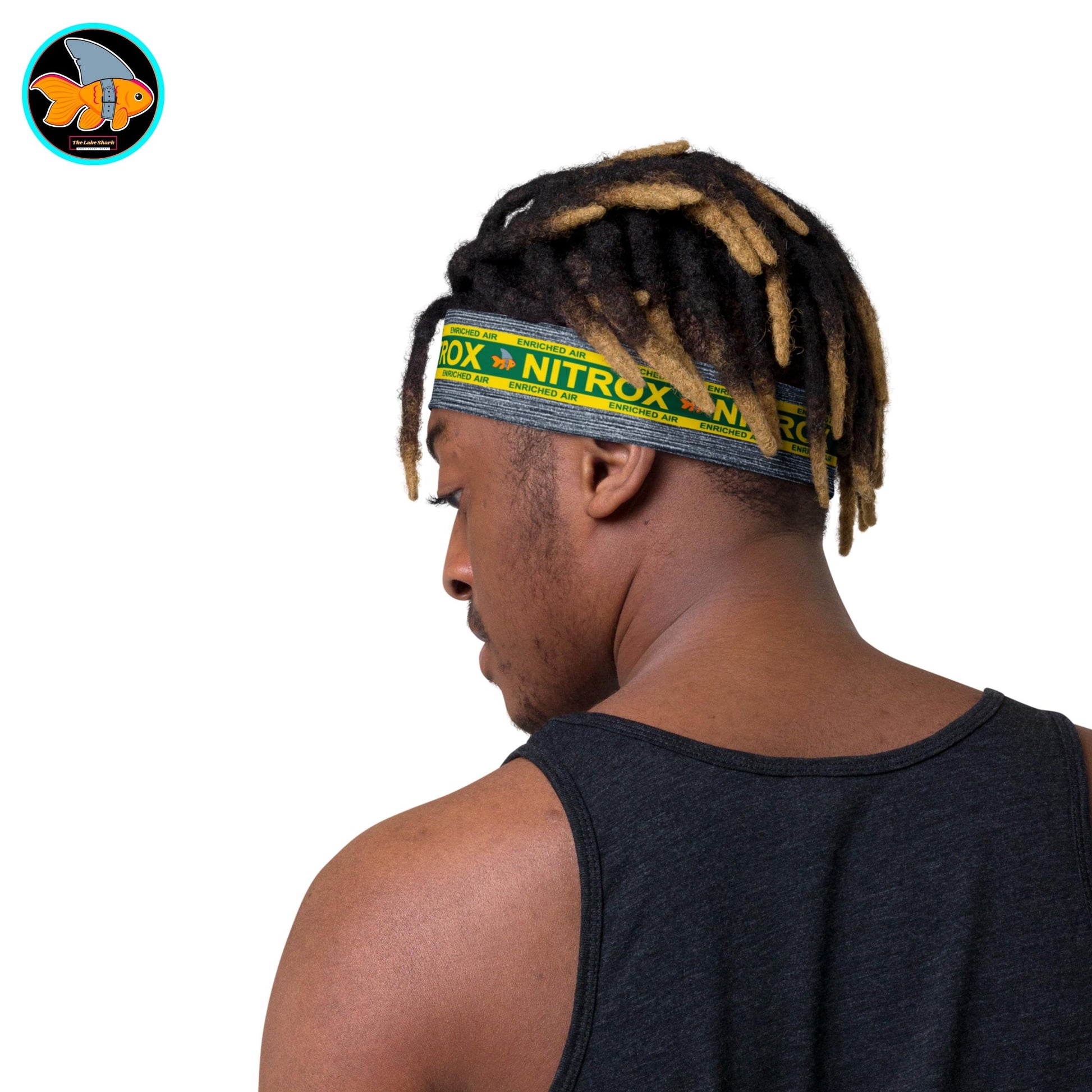 Nitrox Scuba Tank Headband for Scuba Diving Hair SUP Snorkel Sun Protection Made in the USA