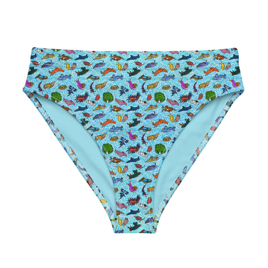 Nudibranch Sea Slugs: Bikini Bottom in Tropical Blue