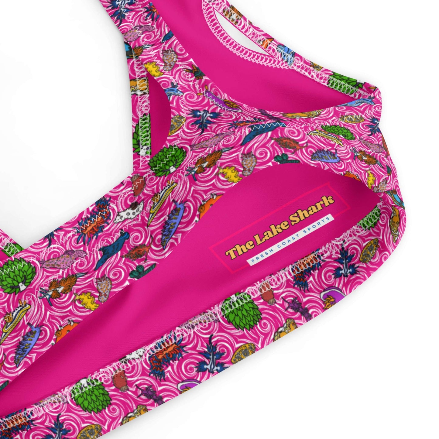 Nudibranch Sea Slugs: Bikini Top in Pink