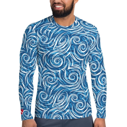 Ohio Local Blues: Men's Rash Guard Top