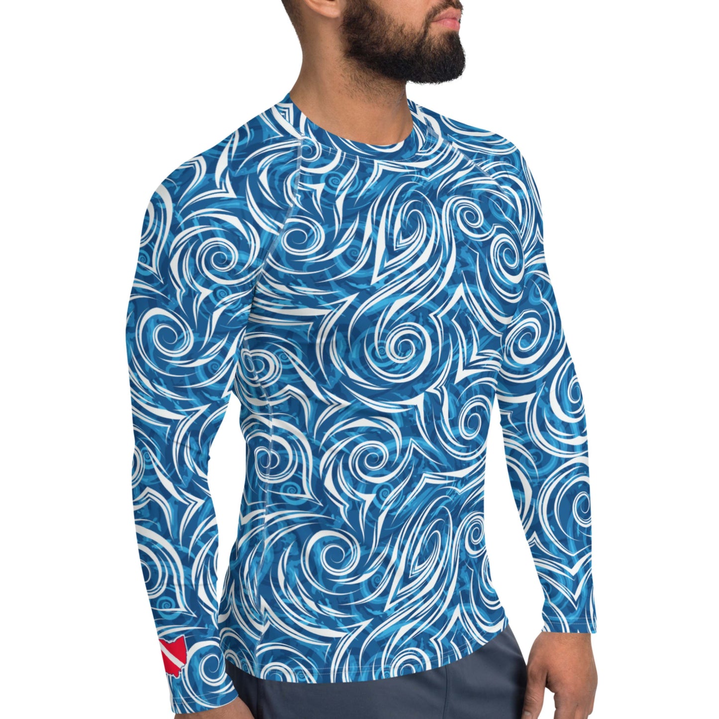 Ohio Local Blues: Men's Rash Guard Top