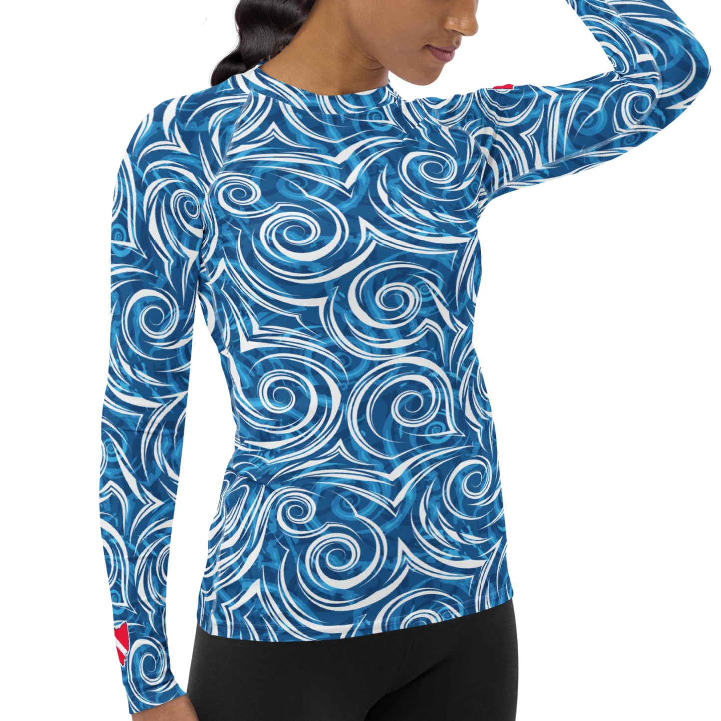 Ohio Local Blues: Women's Rash Guard Top