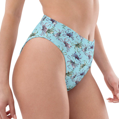 Octopus Splats: Bikini Bottom in Light Blue Chill