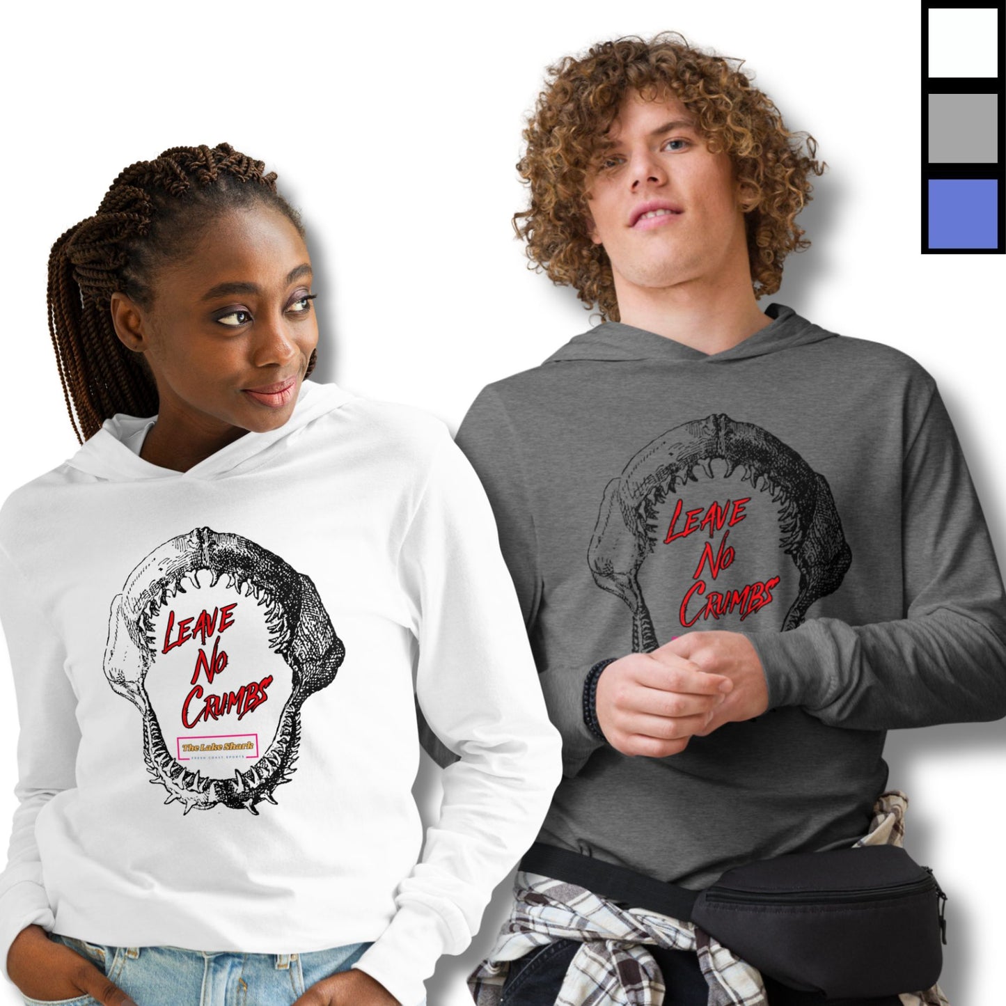 Sharks Leave No Crumbs: Hoodie Shirt