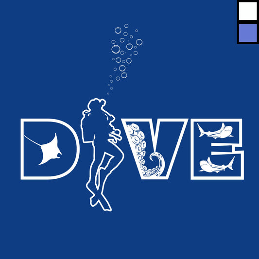 DIVE with Sharks Manta Octopus - Hoodie Shirt
