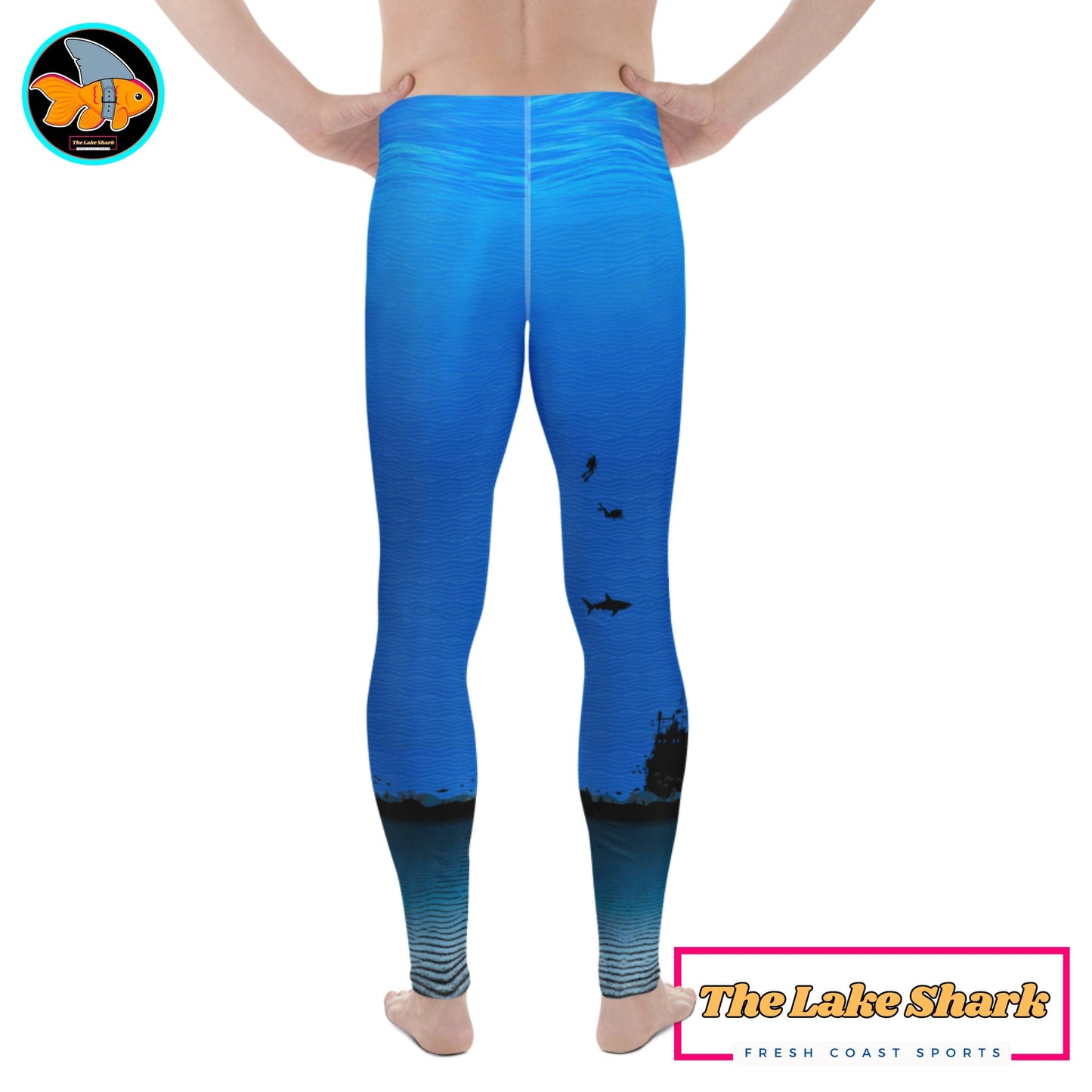 Get Wrecked! Shipwrecks, Sharks, & Scuba: Men's Leggings