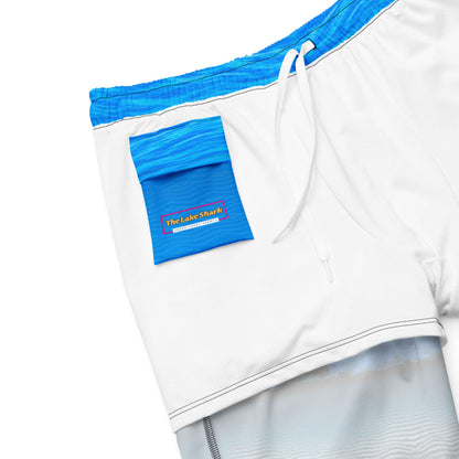 Get Wrecked: Shipwreck Sharks & Scuba- Men's Swim Trunks