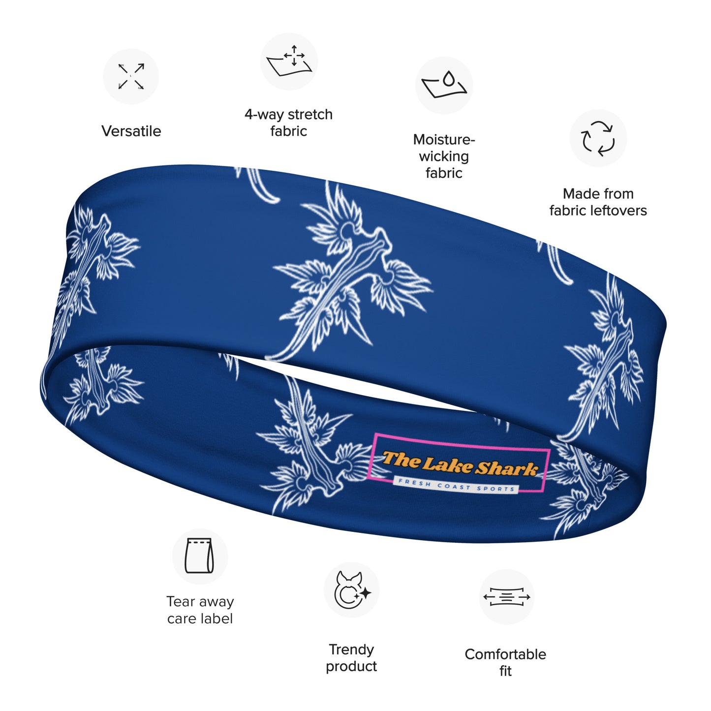 Blue Dragon Nudibranch Headband