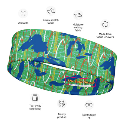 Great Lakes Camo Headband
