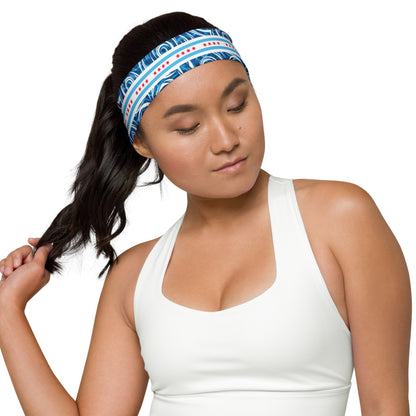 Chicago Local Blues Midwest Dive Headband for Scuba Diving Hair SUP Snorkel Sun Protection Made in the USA