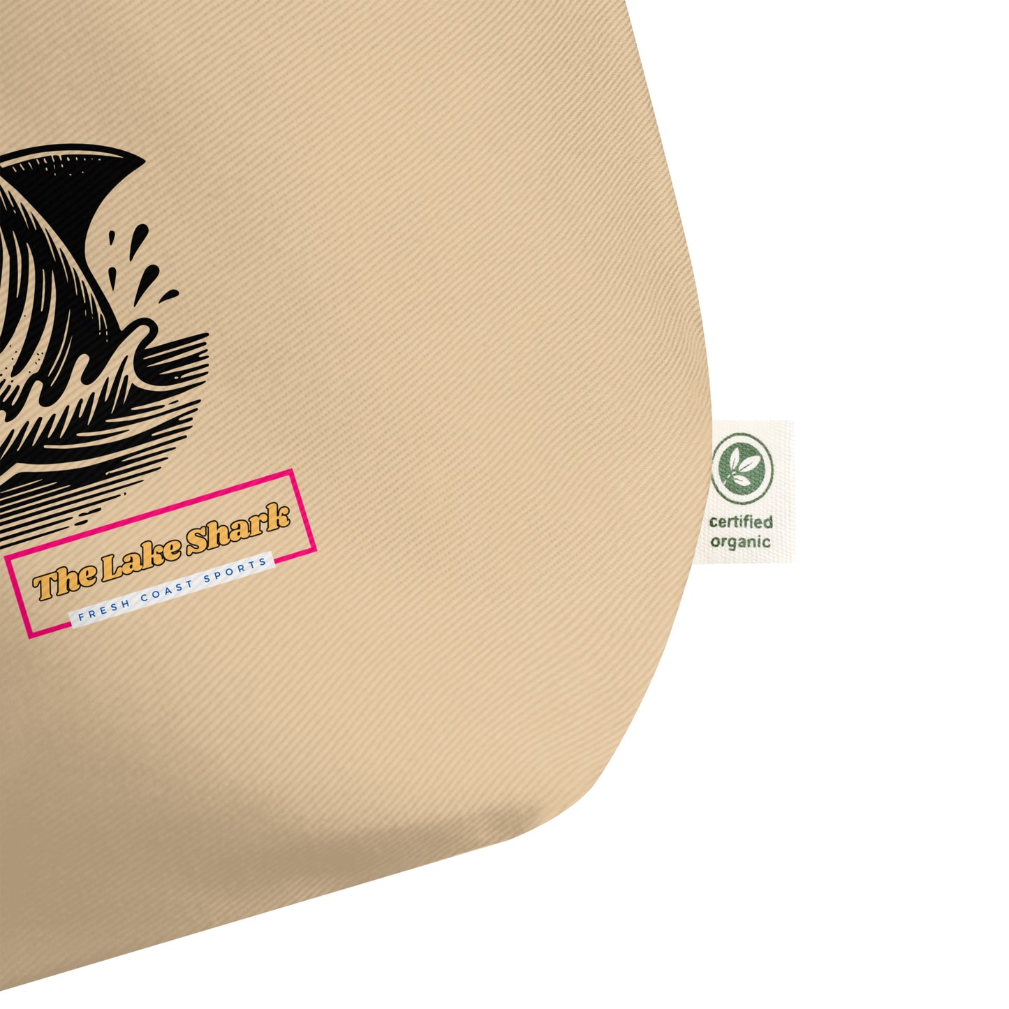 Feed Me Shark - Organic Tote Bag